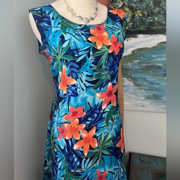 VTG Looking Good, Hawaii,USA,Attached Tie,Vibrant Excellent Condition Size Small - Picture 2 of 11